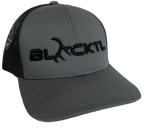 BLACKTL Hat 3D Stitch Charcoal