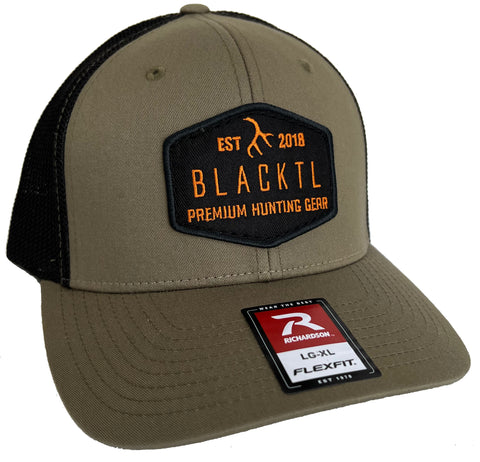 BLACKTL FlexFit Established Trucker Loden/Black